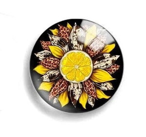 Snap- Sunflower / Mixed designs $3 each