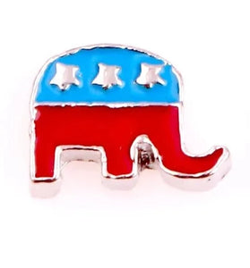 Charms- Republican Elephant