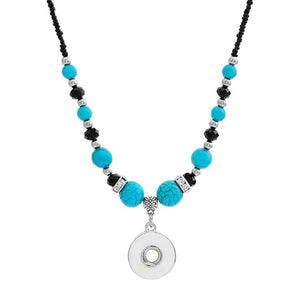 Necklace- Bohemian Style with Natural Stone