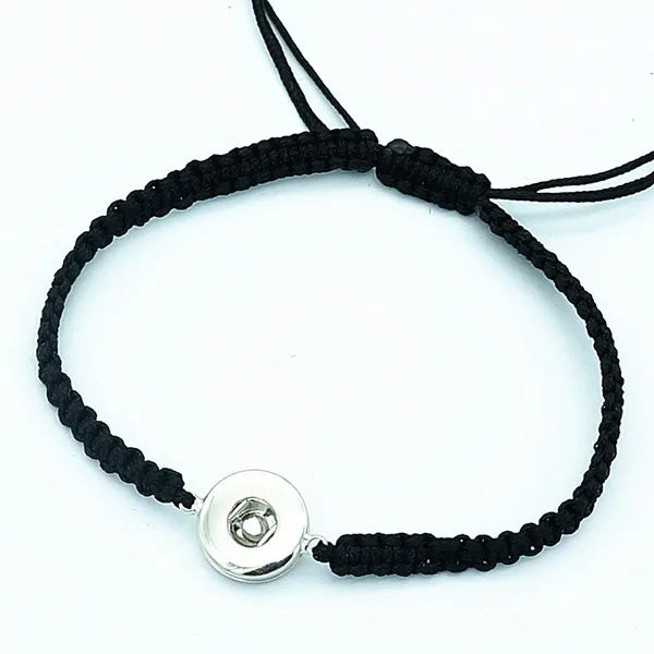 Bracelets- 12mm Braided Rope Bracelet / 2 colors