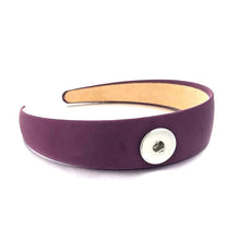 Load image into Gallery viewer, Hairband with 18mm Snap Button
