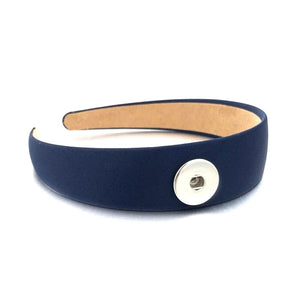Hairband with 18mm Snap Button