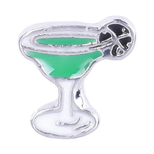 Load image into Gallery viewer, Charms- Martini / Green
