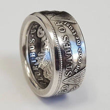 Load image into Gallery viewer, Rings- S925 Sterling Silver Coin Ring
