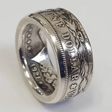 Load image into Gallery viewer, Rings- S925 Sterling Silver Coin Ring
