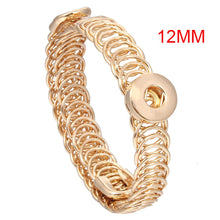 Load image into Gallery viewer, Bracelets- Wraps in Silver, Gold, &amp; Rose Gold 12mm &amp; 18mm

