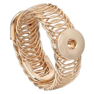 Bracelets- Wraps in Silver, Gold, & Rose Gold 12mm & 18mm