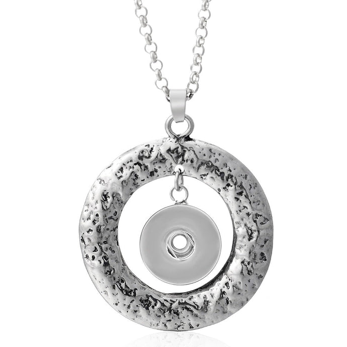 Necklace- Mix styles with Crystal & Stainless Steel Chain