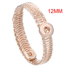 Load image into Gallery viewer, Bracelet- Wraps in Silver, Gold, &amp; Rose Gold 12mm &amp; 18mm
