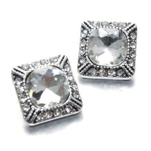 Load image into Gallery viewer, Snap- 12mm Square Rhinestones
