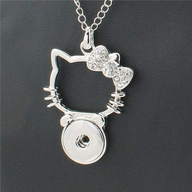 Necklace- Kitty Pendant