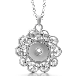 Necklace- Flower Medallion