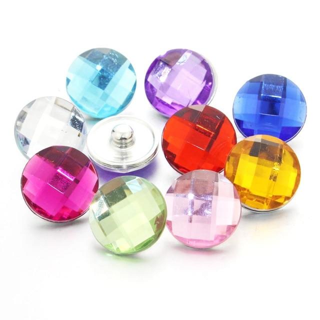 Snap- Crystal Gems / Mixed colors $3 each